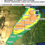 Maps show more severe storms forecast for central U.S. after days of tornadoes, flooding
